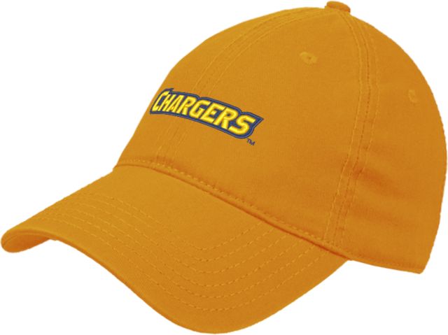 Cypress College Unstructured Adjustable Low Profile Hat Cypress - Chargers Wordmark - ONLINE ONLY