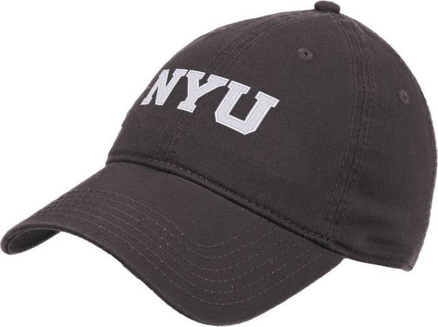 NYU Unstructured Adjustable Low Profile Hat Primary Mark - ONLINE ONLY