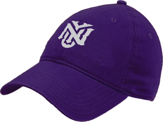 NYU Unstructured Adjustable Low Profile Hat NYU Monogram ONLINE ONLY New York University