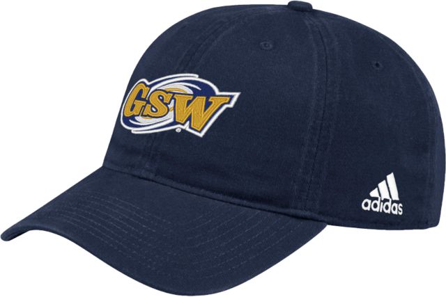 GSW State Adidas Adjustable Washed Slouch GSW Athletics Mark - ONLINE ONLY