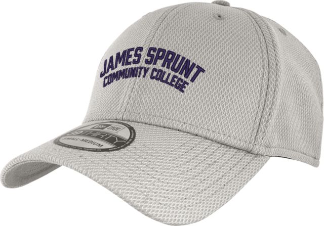 James Sprunt New Era Light Diamond Era 39Thirty Stretch Fit Hat James Sprunt Community College Arched - ONLINE ONLY