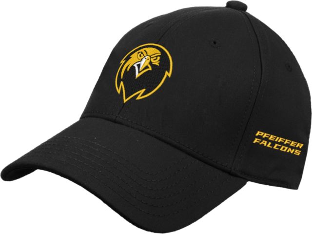 Pfeiffer Heavyweight Twill Pro Style Hat Pfeiffer Athletics Mascot Logo - ONLINE ONLY