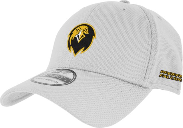 Pfeiffer New Era Diamond Era 39Thirty Stretch Fit Hat Pfeiffer Athletics Mascot Logo - ONLINE ONLY
