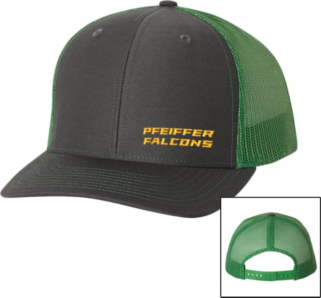 Pfeiffer Richardson Heather Trucker Hat Pfeiffer Falcons - ONLINE ONLY