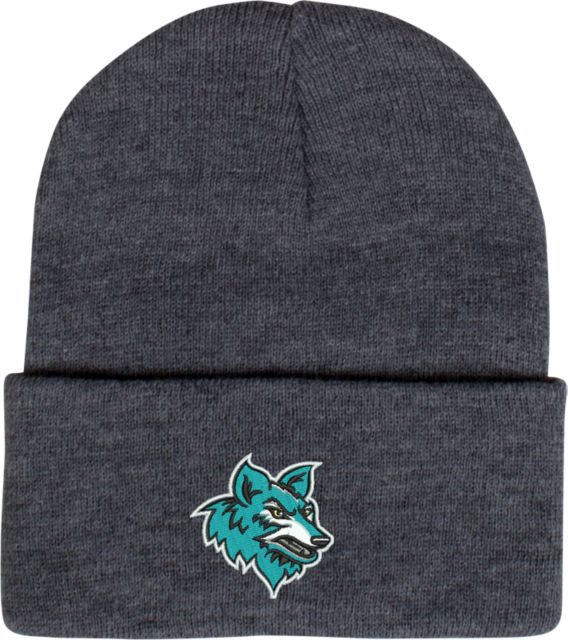 Chandler Gilbert Knit Beanie w/Cuff Coyote Head Embroidery - ONLINE ONLY