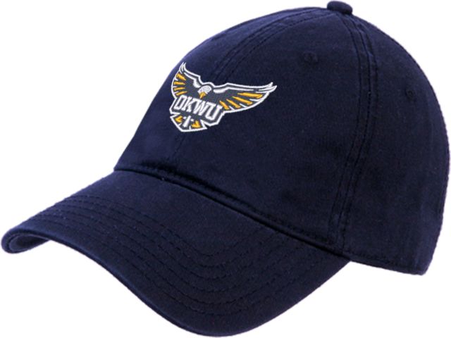 Oklahoma Wesleyan Twill Unstructured Low Profile Hat Primary Eagle - ONLINE ONLY