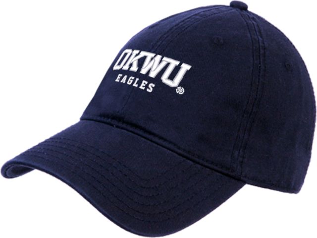 Oklahoma Wesleyan Twill Unstructured Low Profile Hat Logotype - ONLINE ONLY