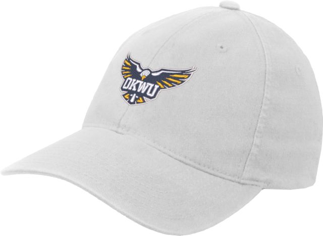 Oklahoma Wesleyan Flexfit Structured Low Profile Hat Primary Eagle - ONLINE ONLY