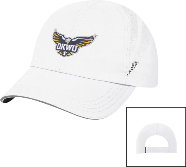 Oklahoma Wesleyan Ladies Performance Cap Primary Eagle - ONLINE ONLY