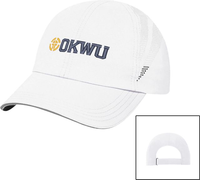 Oklahoma Wesleyan Performance Cap Cross Logomark - ONLINE ONLY