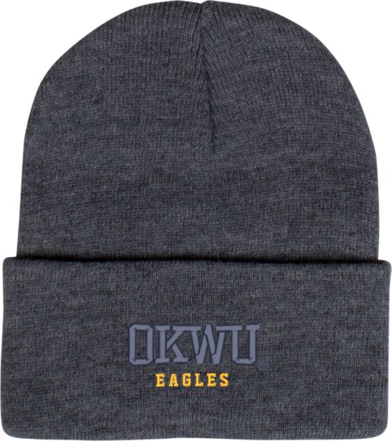 Oklahoma Wesleyan Knit Beanie w/Cuff Logotype - ONLINE ONLY