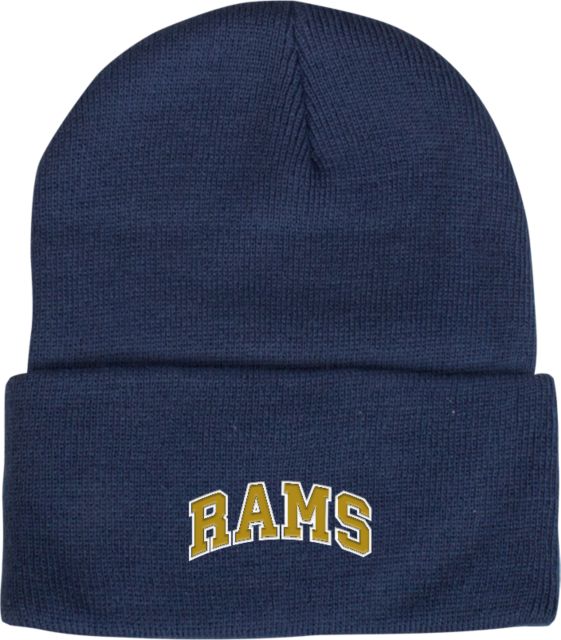 Suffolk University Knit Beanie w/Cuff Arched Rams - ONLINE ONLY