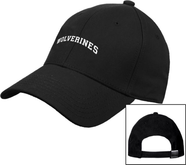 SBVC Structured Adjustable Pro Style Hat Arched Wolverines - ONLINE ONLY
