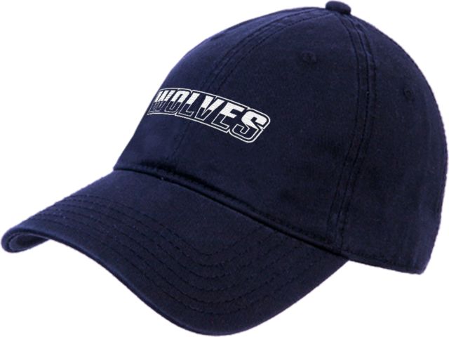 Western Connecticut Unstructured Adjustable Low Profile Hat Athletic Wordmark - ONLINE ONLY
