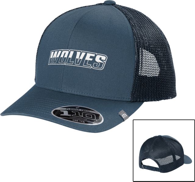 Western Connecticut Travis Mathew Trucker Cap Athletic Wordmark - ONLINE ONLY