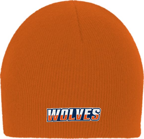 Western Connecticut Knit Beanie Athletic Wordmark - ONLINE ONLY