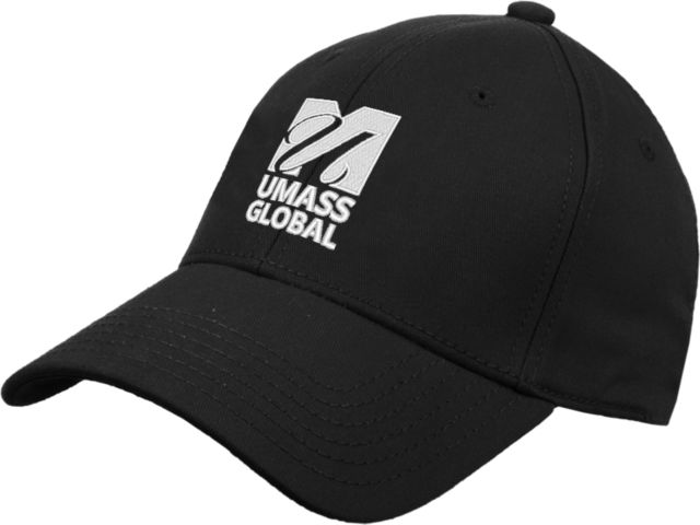 UMass Global Structured Adjustable Pro Style Hat  UMass Global Primary Logo Stacked - ONLINE ONLY