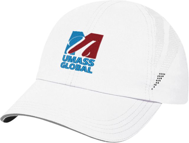 UMass Global Ladies Performance Cap  UMass Global Primary Logo Stacked - ONLINE ONLY