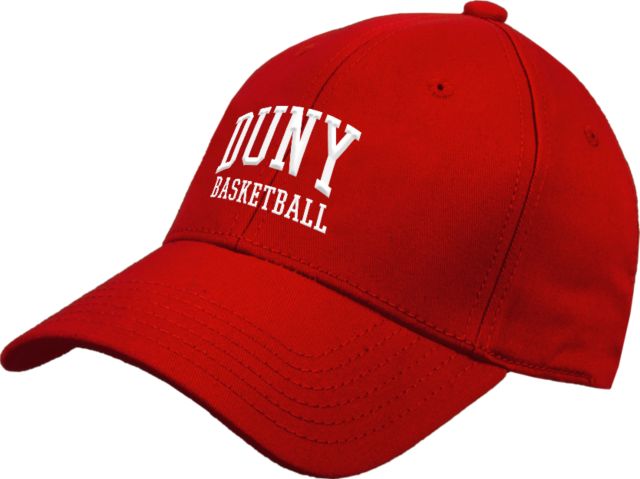 Dominican Red Structured Adjustable Pro Style Hat DUNY Basketball - ONLINE ONLY