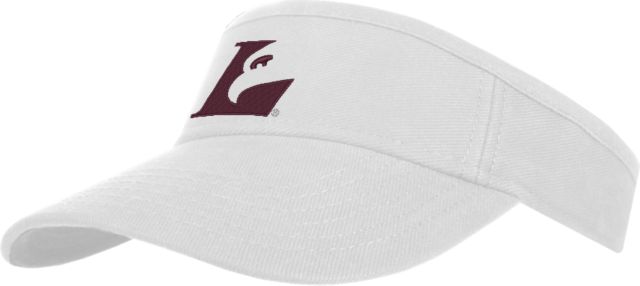 Wisconsin La Crosse Brushed Bull Denim Visor Eagle L EMB - ONLINE ONLY