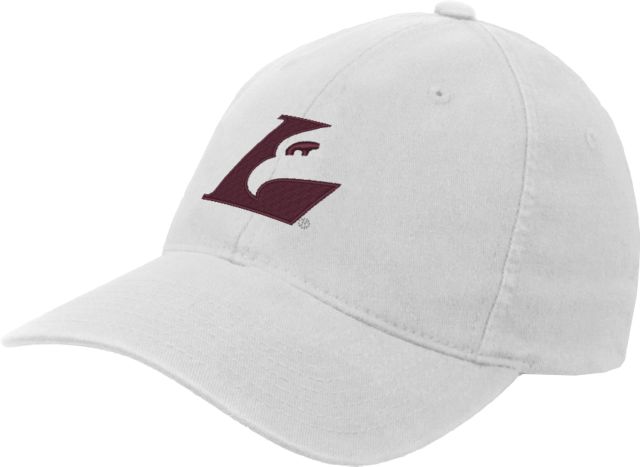 Wisconsin La Crosse Flexfit Structured Low Profile Hat Eagle L EMB - ONLINE ONLY