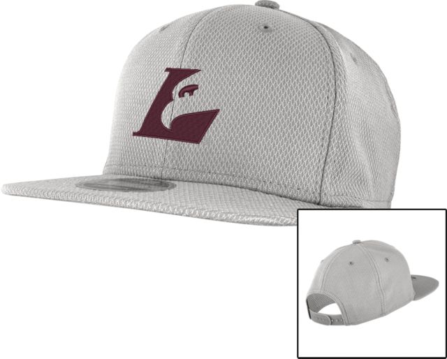 Wisconsin La Crosse New Era Diamond Era 9Fifty Snapback Hat Eagle L EMB - ONLINE ONLY