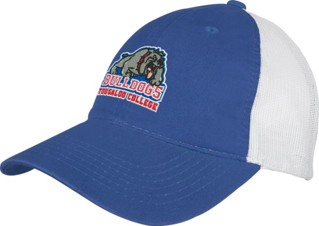 Tougaloo Mesh Back Unstructured Low Profile Hat Athletic Mark Embroidery - ONLINE ONLY