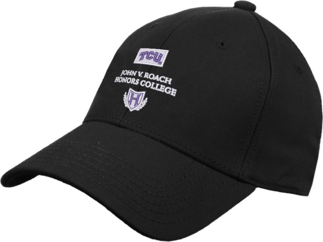 TCU Structured Adjustable Pro Style Hat John V. Roach Honors College - ONLINE ONLY