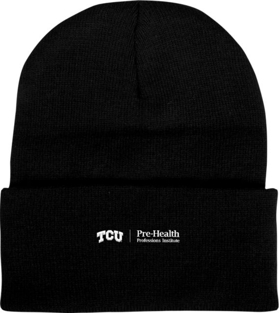 TCU Knit Beanie w/Cuff TCU Pre Health - ONLINE ONLY