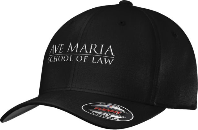 Ave Maria Law Flexfit Structured Low Profile Hat Ave Maria School of Law Wordmark - ONLINE ONLY
