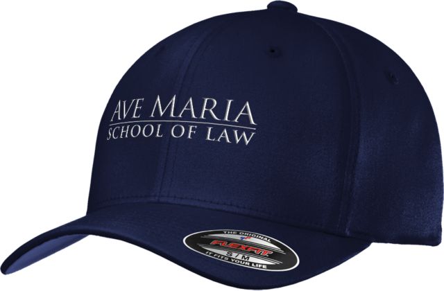 Ave Maria Law Flexfit Structured Low Profile Hat Ave Maria School of Law Wordmark - ONLINE ONLY