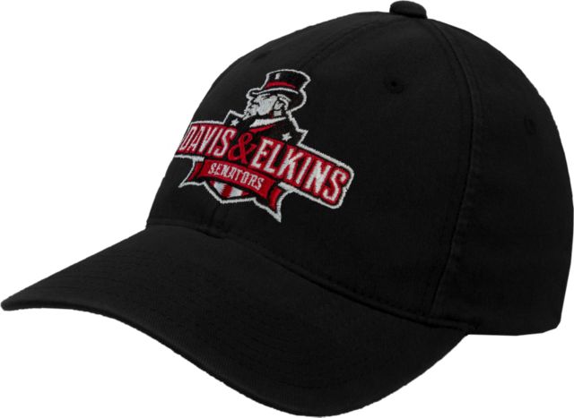 Davis & Elkins Flexfit Structured Low Profile Hat Primary Mark - ONLINE ONLY