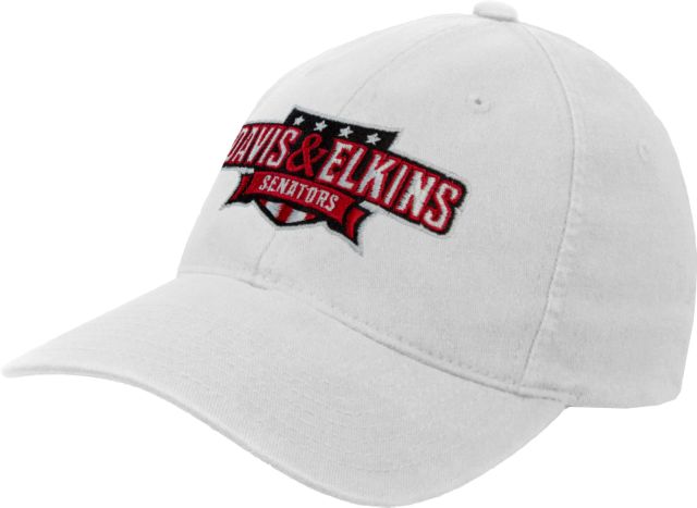Davis & Elkins Flexfit Structured Low Profile Hat Davis and Elkins Senators - ONLINE ONLY