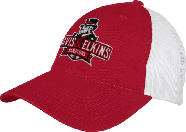 Davis & Elkins Mesh Back Unstructured Low Profile Hat Primary Mark - ONLINE ONLY