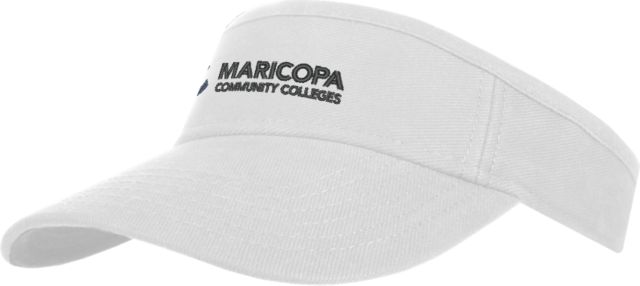 Estrella Mountain Brushed Bull Denim Visor Maricopa Community Colleges - ONLINE ONLY