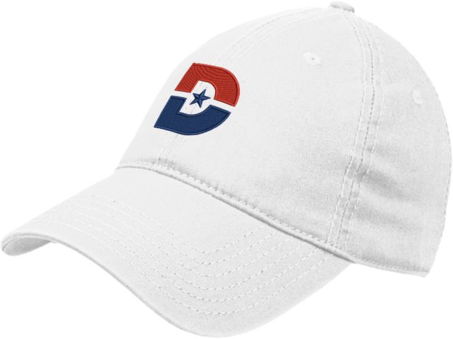 Dallas College Unstructured Adjustable Low Profile Hat D Mark - ONLINE ONLY