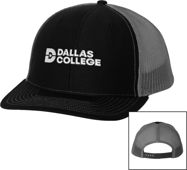 Dallas College Richardson Trucker Hat Primary Mark - ONLINE ONLY