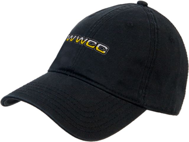 Walla Walla Unstructured Adjustable Low Profile Hat WWCC Logo - ONLINE ONLY