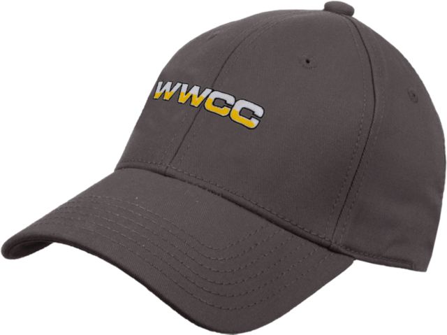 Walla Walla Structured Adjustable Pro Style Hat WWCC Logo - ONLINE ONLY