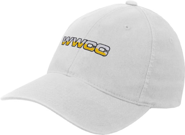 Walla Walla Flexfit Structured Low Profile Hat WWCC Logo - ONLINE ONLY