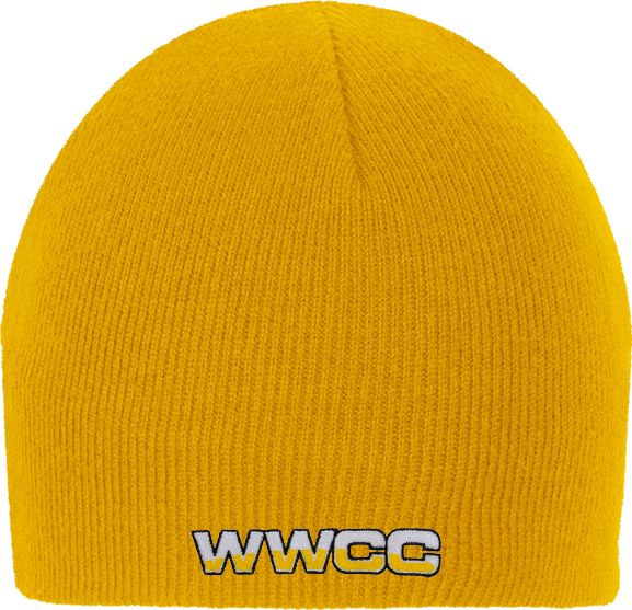 Walla Walla Knit Beanie WWCC Logo - ONLINE ONLY