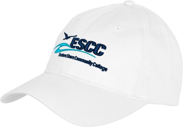 ESCC Youth White Pro Style Hat ESCC Emb. - ONLINE ONLY