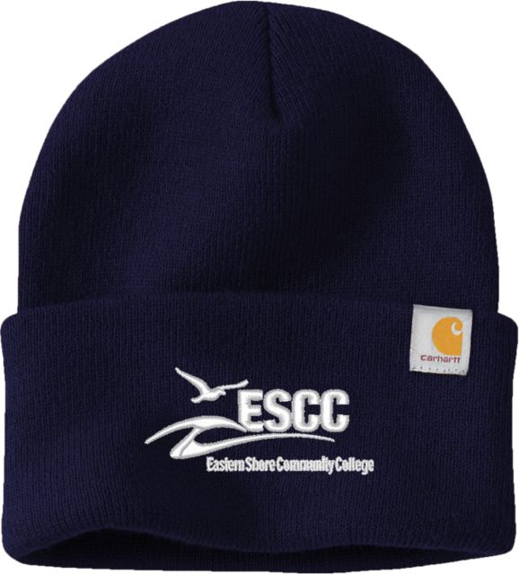 ESCC Carhartt Heather Grey Knit Beanie w/Cuff ESCC Emb. - ONLINE ONLY
