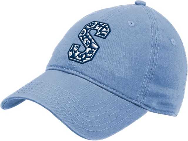 Spelman College  Unstructured Adjustable Low Profile Hat Spelman S with Jaguar Print - ONLINE ONLY