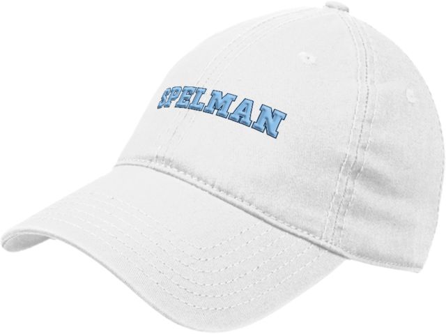 Spelman College Unstructured Adjustable Low Profile Hat Spelman Wordmark - ONLINE ONLY