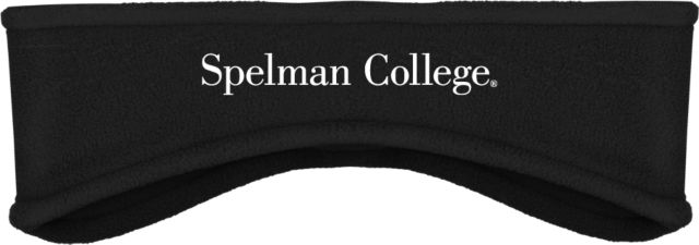 Spelman College Stretch Fleece Headband Spelman College Institutional Wordmark - ONLINE ONLY
