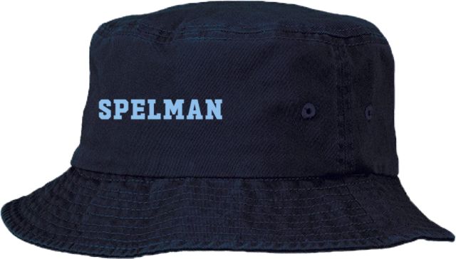 Spelman College Sportsman Bucket Hat Spelman Wordmark - PUFF - ONLINE ONLY