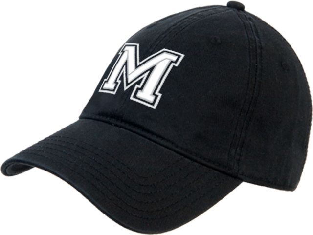 Morehouse College Unstructured Adjustable Low Profile Hat Letter Mark - ONLINE ONLY