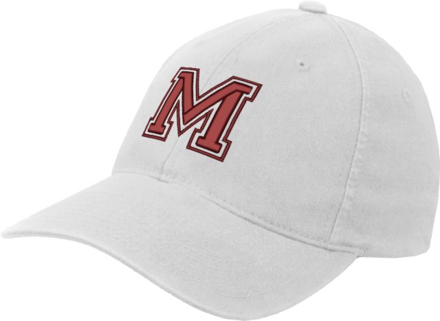 Morehouse College Flexfit Structured Low Profile Hat Letter Mark - ONLINE ONLY
