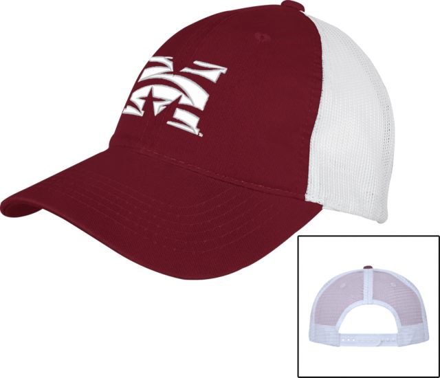 Morehouse College Mesh Back Unstructured Low Profile Hat Tiger M - ONLINE ONLY